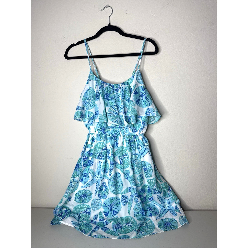 Lilly Pulitzer Target Dress Small P Sea Urchin For You Sand Dollar Beach Resort - Picture 2 of 7